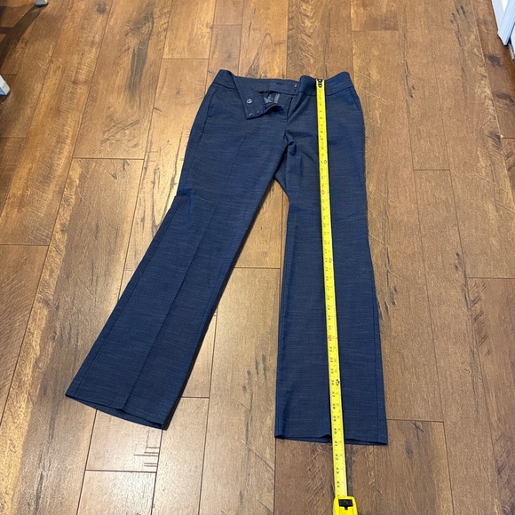 Ann Taylor Factory Blue Flare Pants - Picture 5 of 9